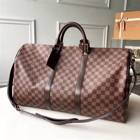 lv duffle bag black replica|louis vuitton 55 duffle bag.